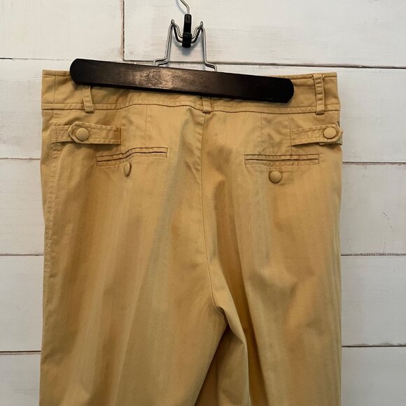 Size 6 JW Junction West Vintage Suit Mustard Gold Lined Western Jacket Pants - Picture 10 of 12